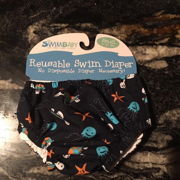 My Swim Baby small Navy Sea Friends - Picture 2 of 4